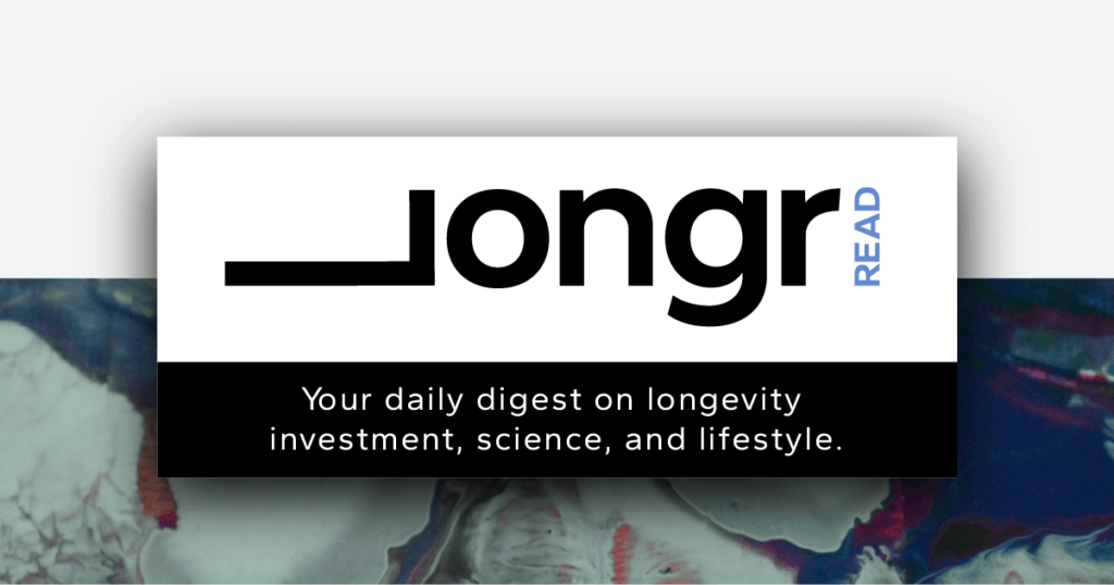 Articles showcasing growth in longevity investment sectors.
